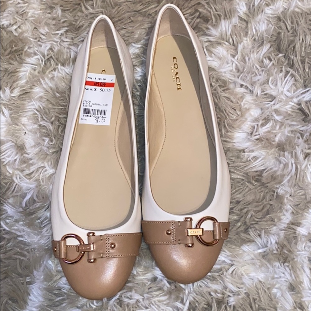 Coach flat shoes